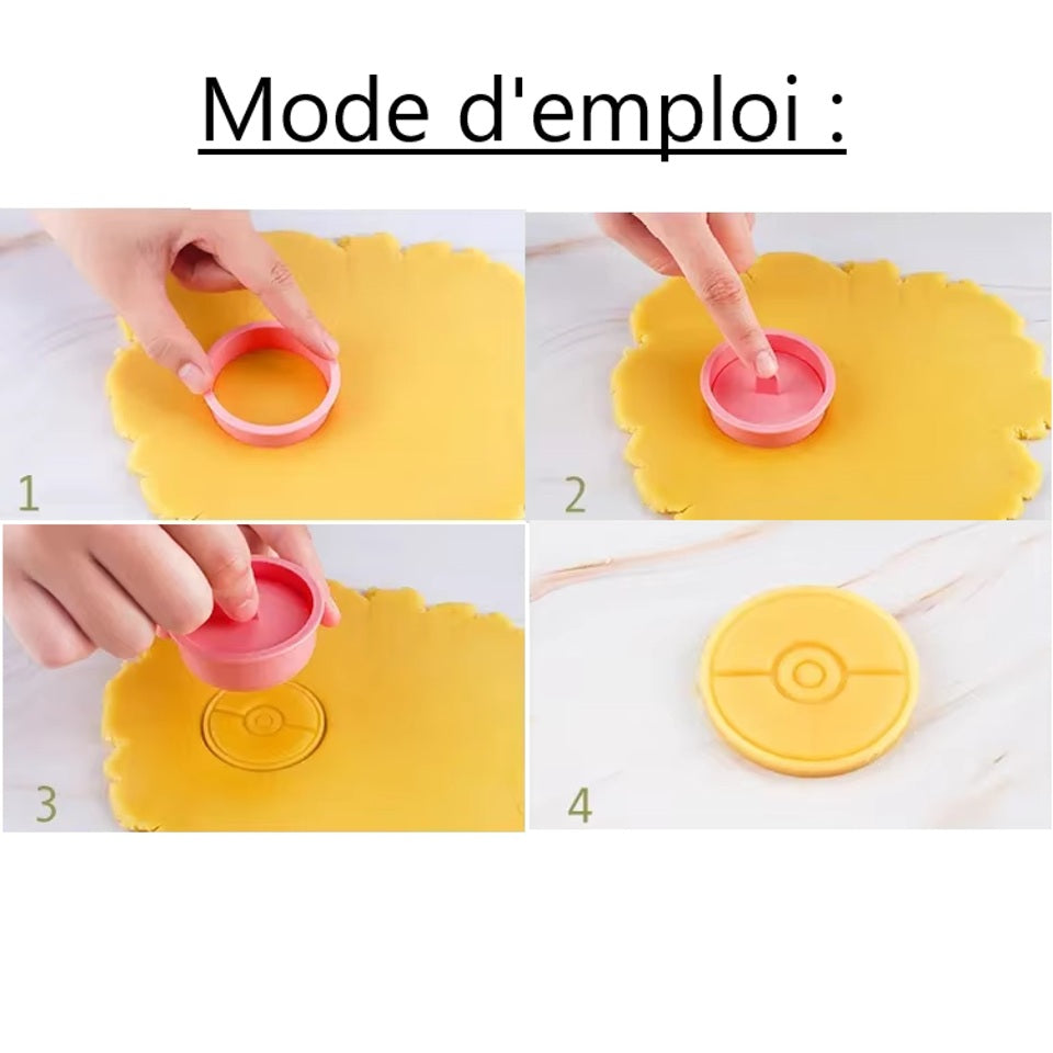 Lot de 6 Emporte-pièces Pokémon – Image 5