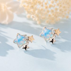Boucles d'Oreilles Étoilées