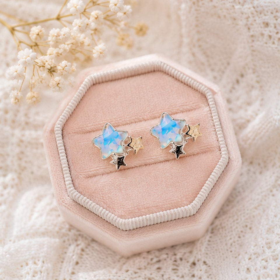 Boucles d'Oreilles Étoilées – Image 2