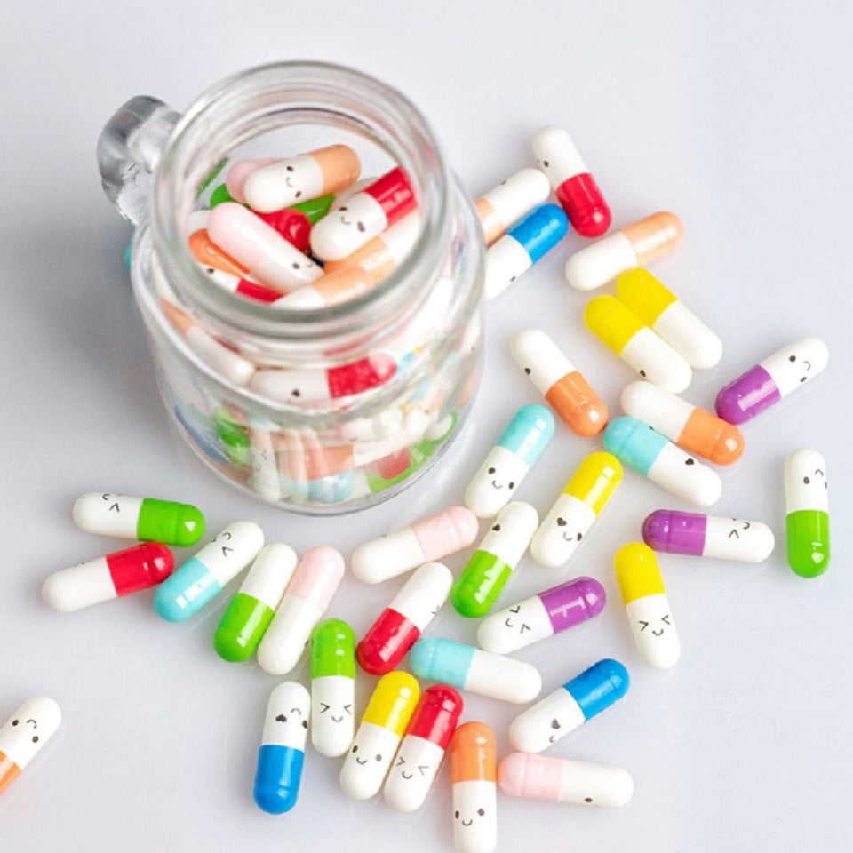 Lot de 10 Capsules à Message Personnalisées
