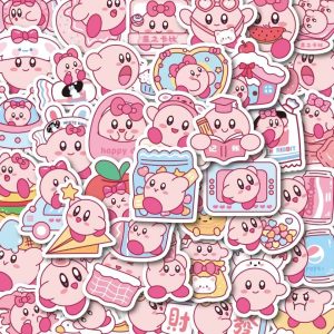 Lot de 20 Stickers Kirby Colorés
