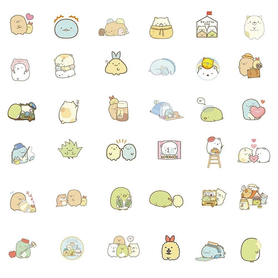 Lot de 20 Stickers Sumikko Gurashi – Image 3