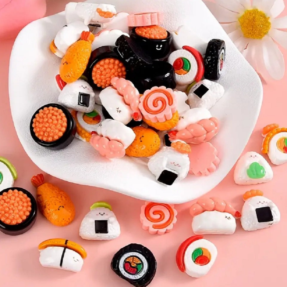 Lot de 4 Magnets Sushi Maki Onigiri – Image 3