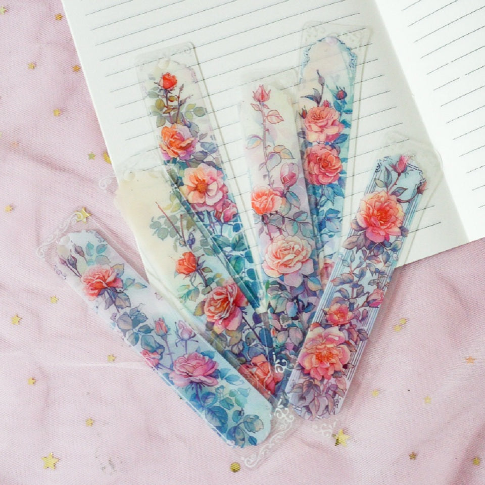 Marque-pages Roses Vintage Rétro – Image 2
