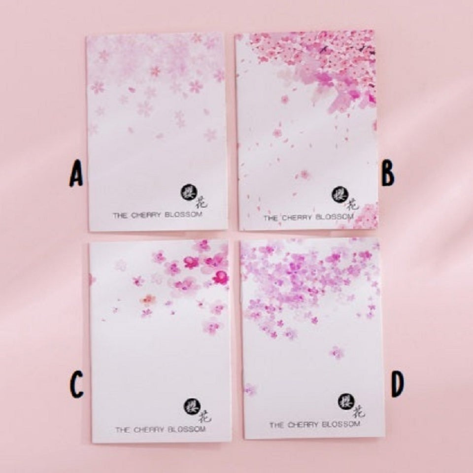 Carnet avec Motif Fleurs de Sakura – Image 2
