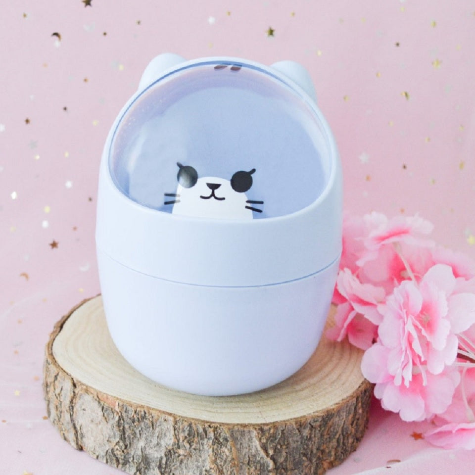 Poubelle de Bureau Chat Mignon – Image 2