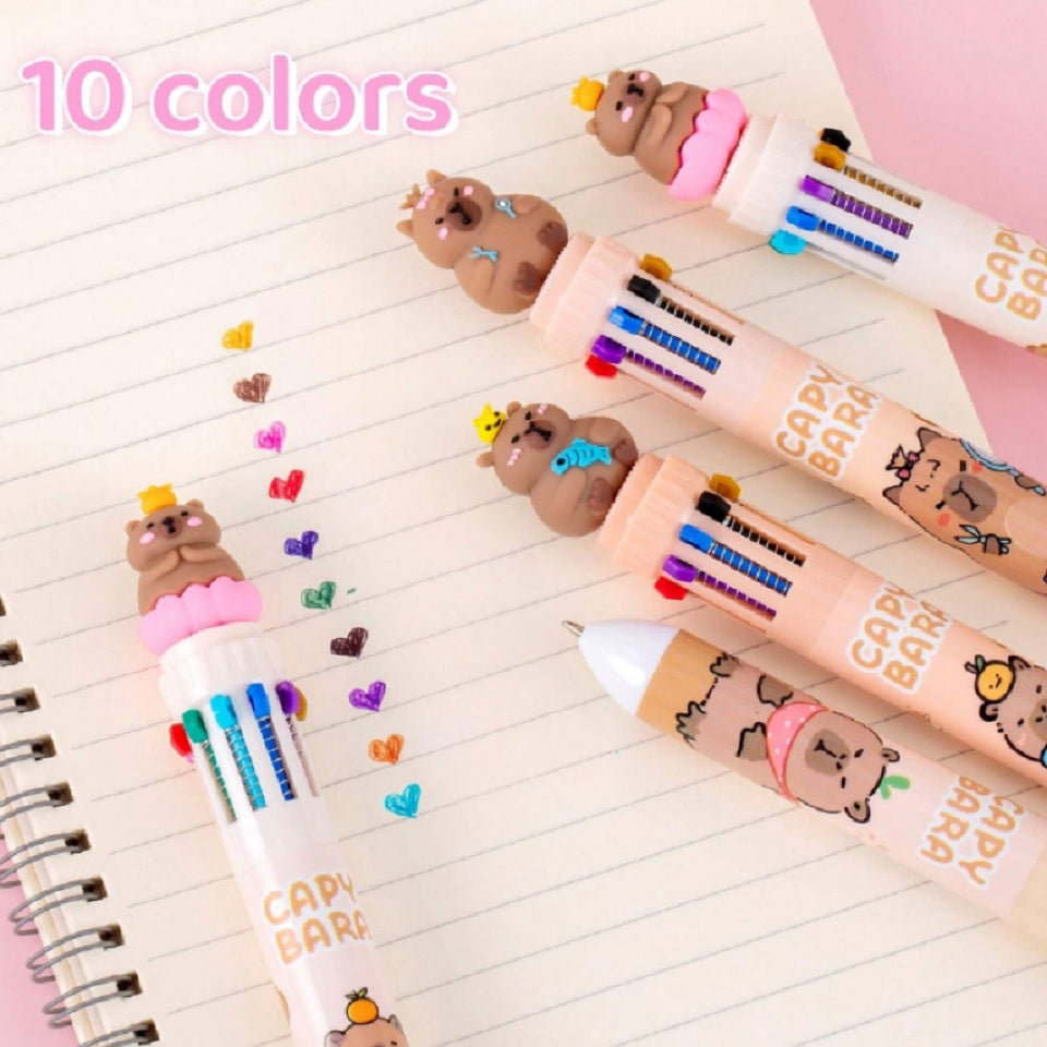 Stylo Capybara à 10 Couleurs – Image 3