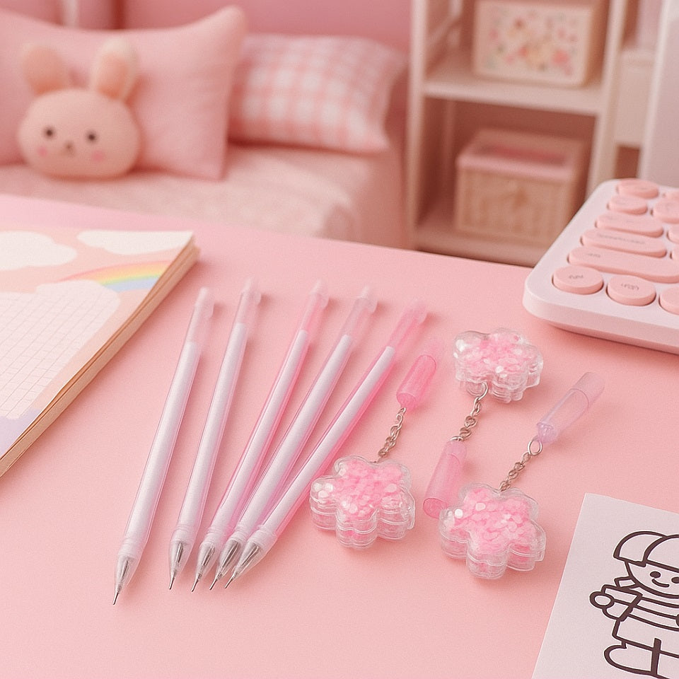 Stylo Breloque Sakura Rose – Image 3