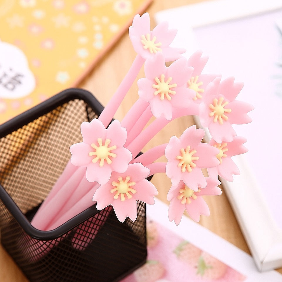 Stylo en Forme de Fleur de Sakura – Image 2