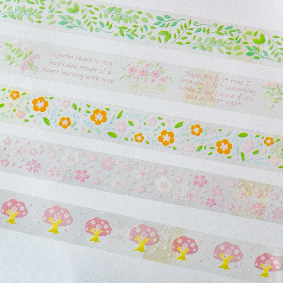 Rouleau de Washi Tape à Motifs Sakura – Image 3