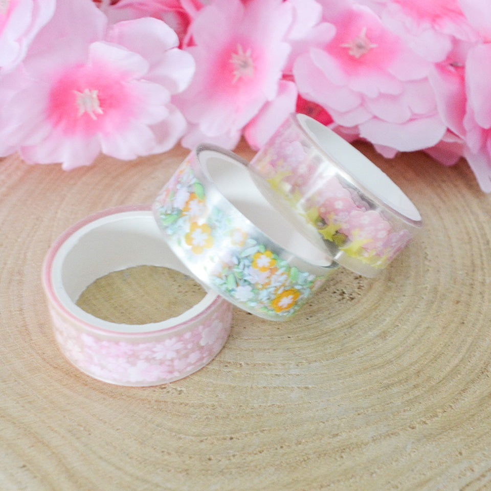 Rouleau de Washi Tape à Motifs Sakura – Image 4