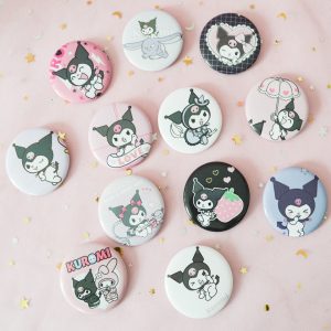 Badge Kuromi de Qualité Premium