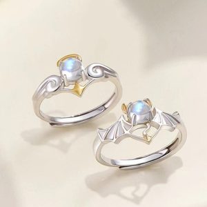 Bague en Argent Ange et Démon