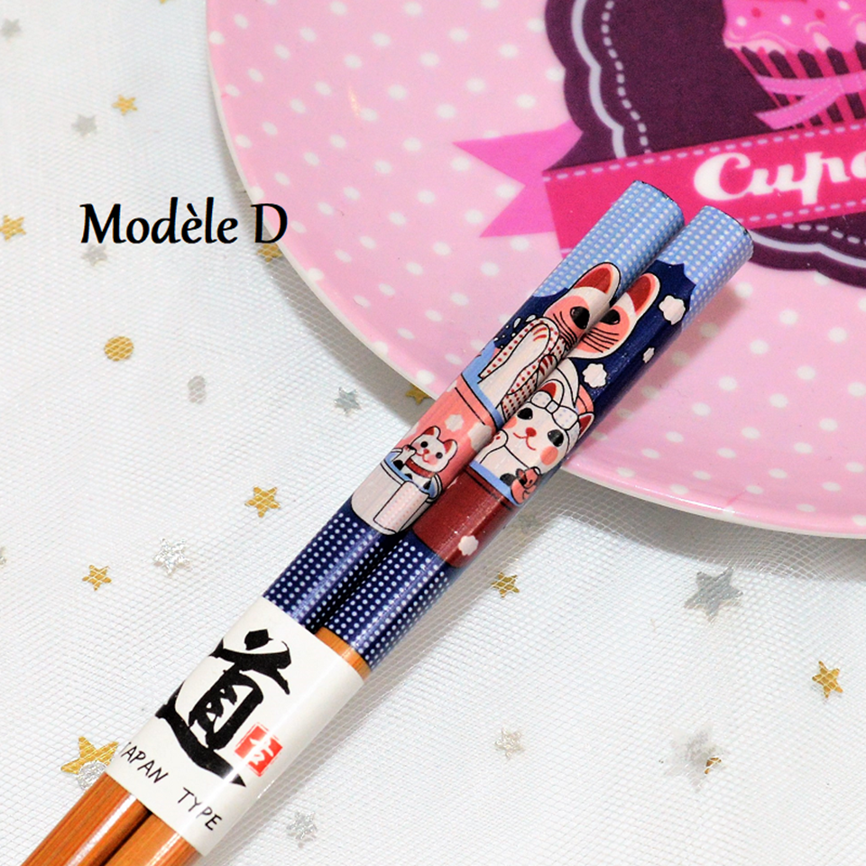 Baguettes Maneki Neko Porte-Bonheur – Image 6