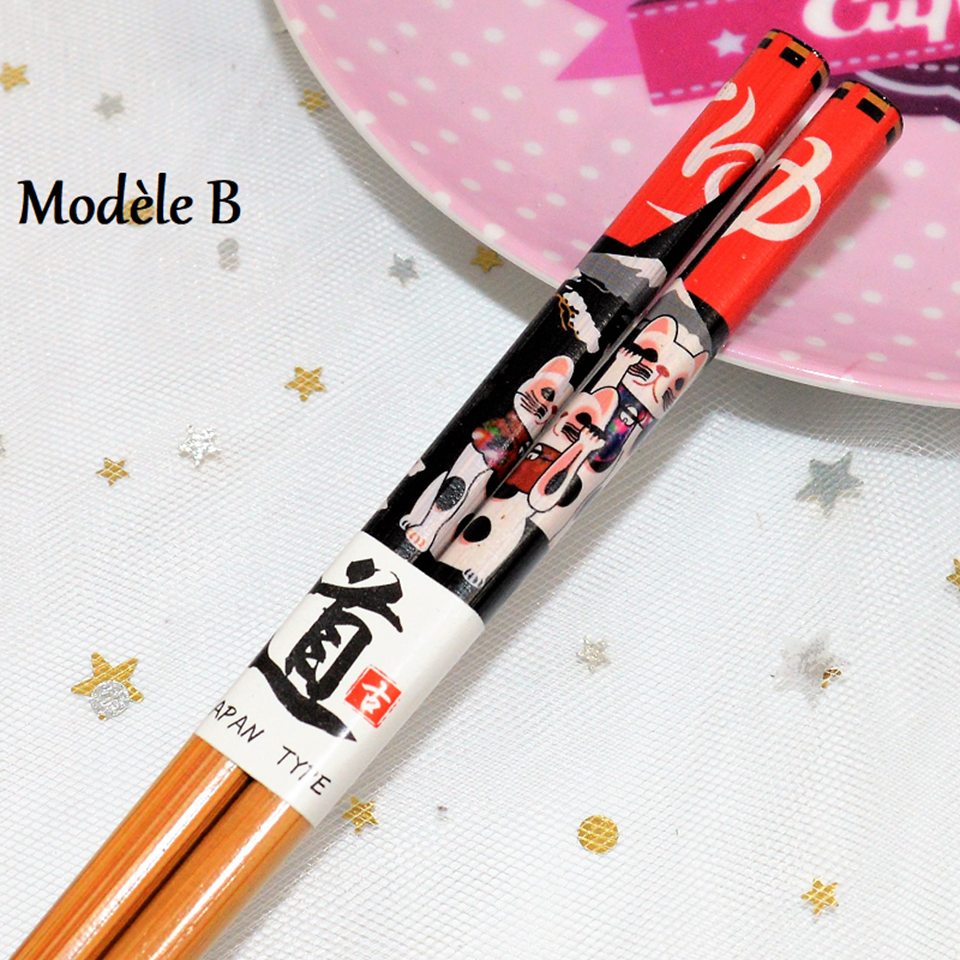 Baguettes Maneki Neko Porte-Bonheur – Image 4