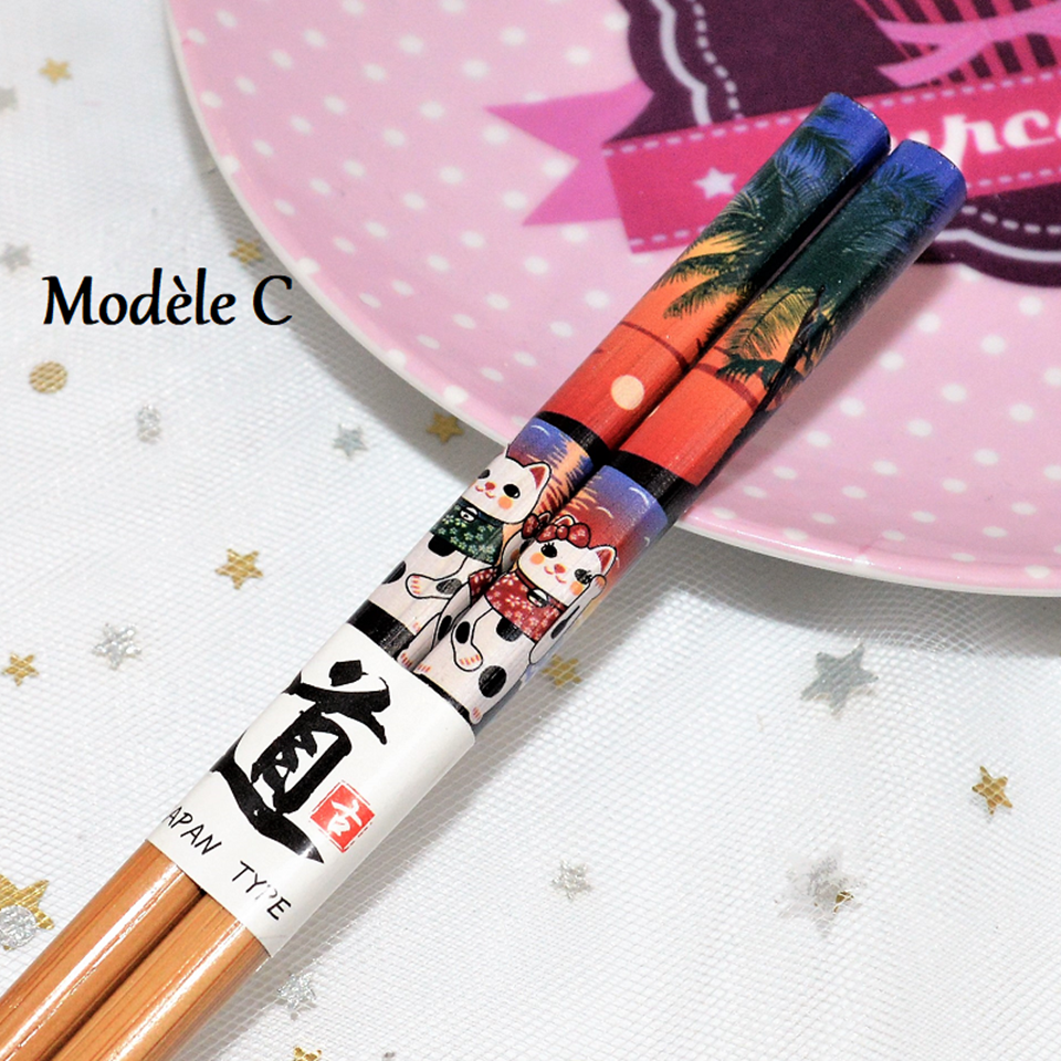 Baguettes Maneki Neko Porte-Bonheur – Image 5
