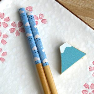 Baguettes Japonaises avec Repose Mont Fuji
