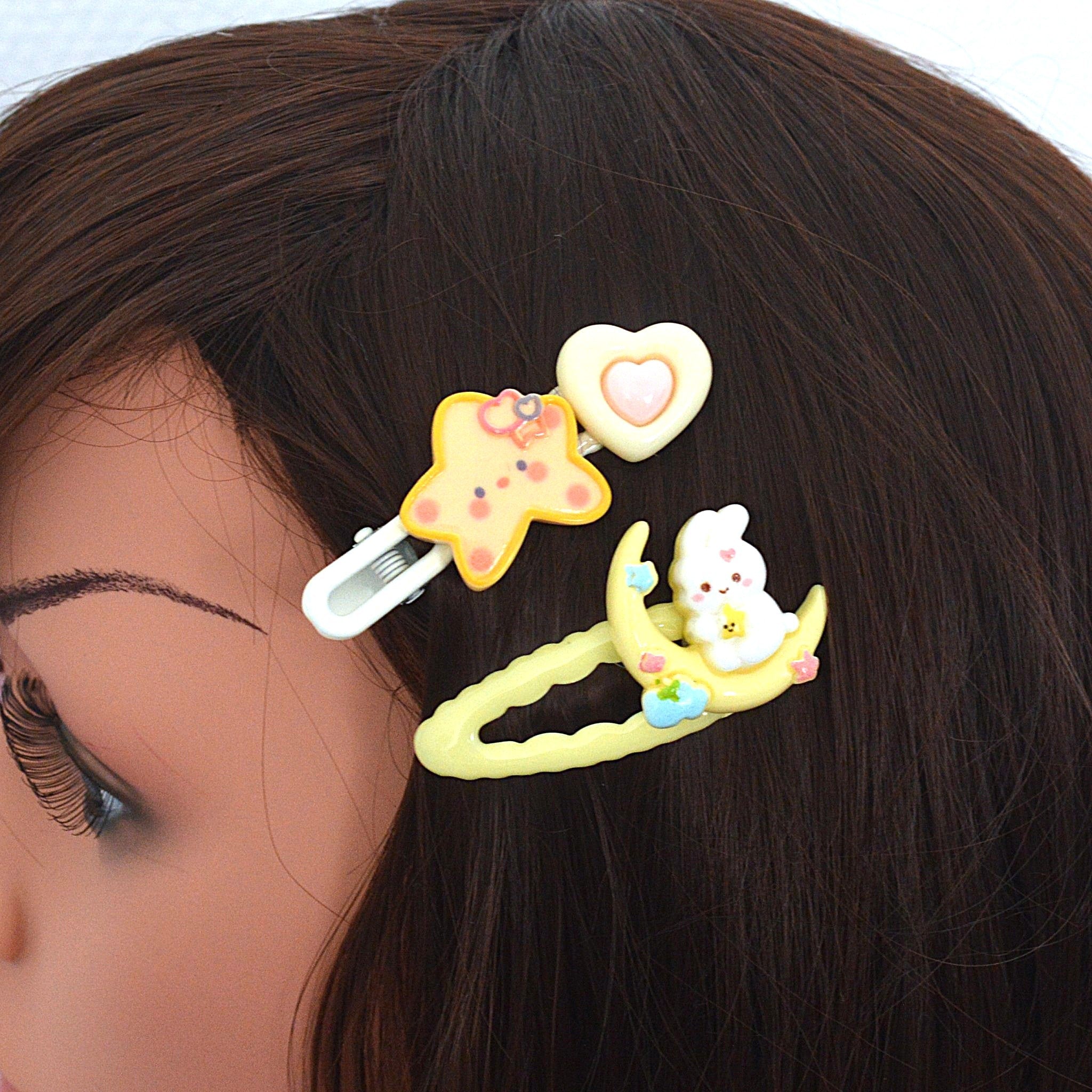 Barrettes Lapin étoilées pour Cheveux – Image 4
