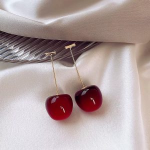 Boucles d'Oreilles Cerises Promo.