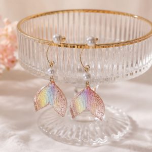 Boucles d'Oreilles queue de Sirène