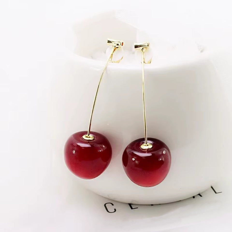 Boucles d'Oreilles Cerises Promo. – Image 5