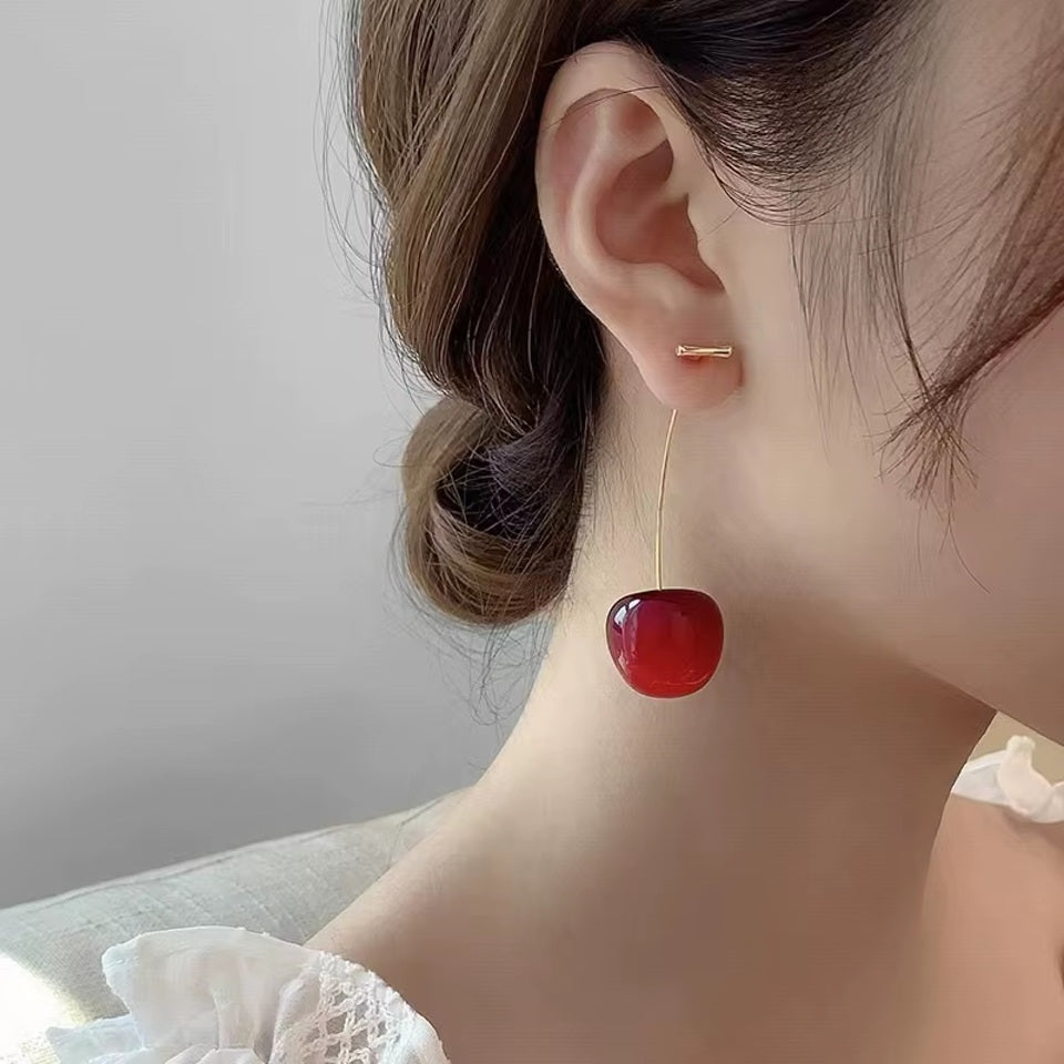 Boucles d'Oreilles Cerises Promo. – Image 4