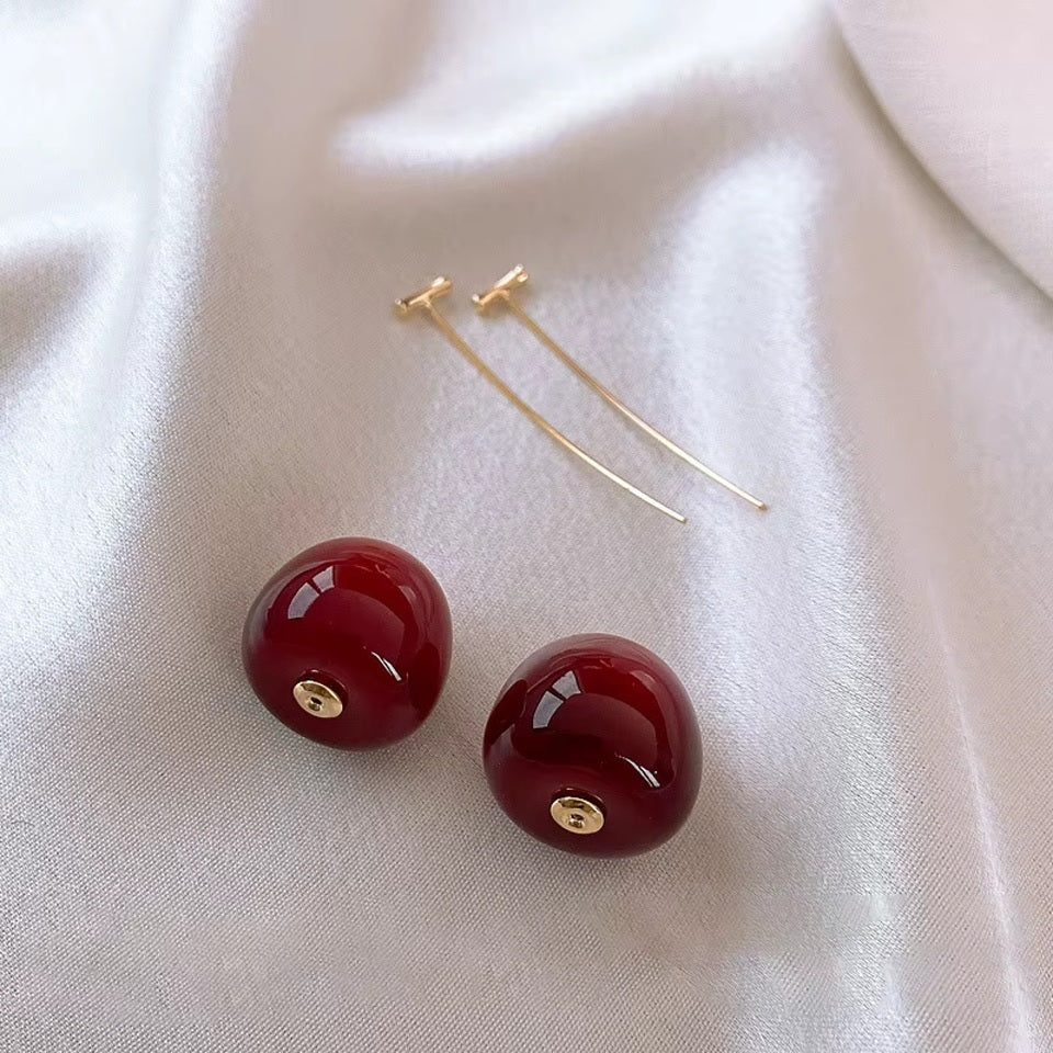 Boucles d'Oreilles Cerises Promo. – Image 3