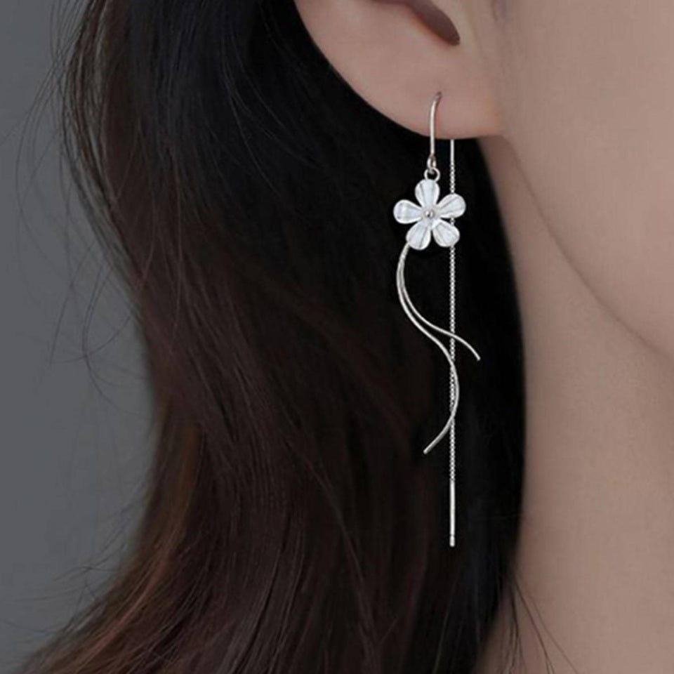 Boucles d'Oreilles Danse des Fleurs – Image 4