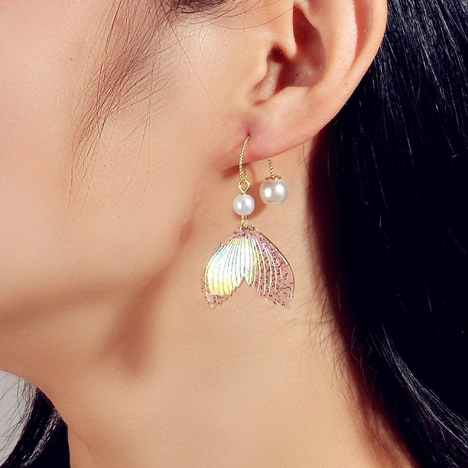 Boucles d'Oreilles queue de Sirène – Image 4