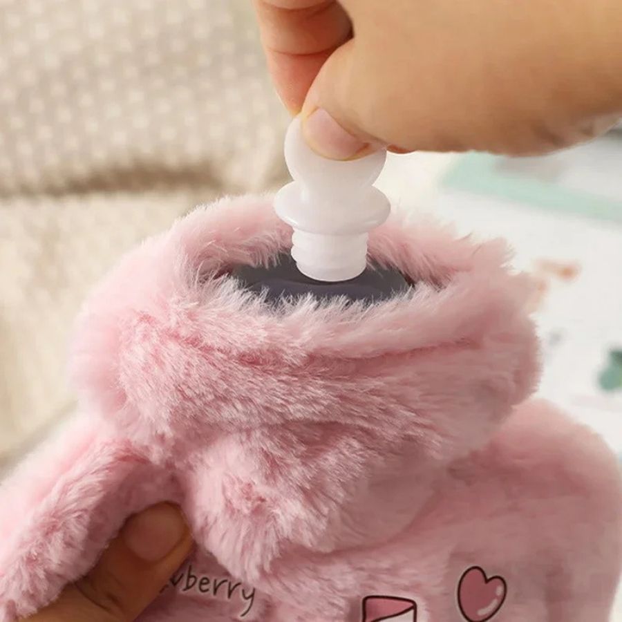 Bouillotte en Peluche Ours Beige 'Little Bear' – Image 4