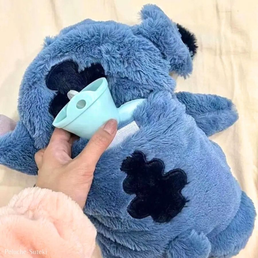 Bouillotte en Peluche Stitch Bleu – Image 5
