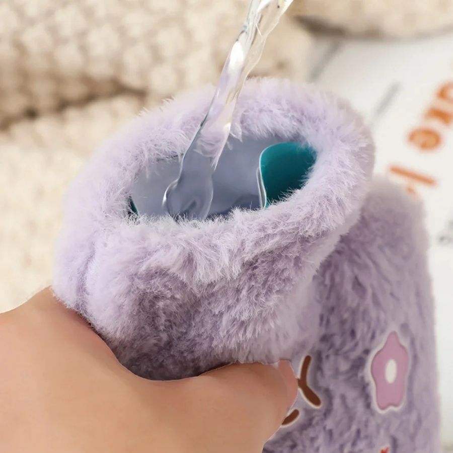 Bouillotte en Peluche Ours Beige 'Little Bear' – Image 3