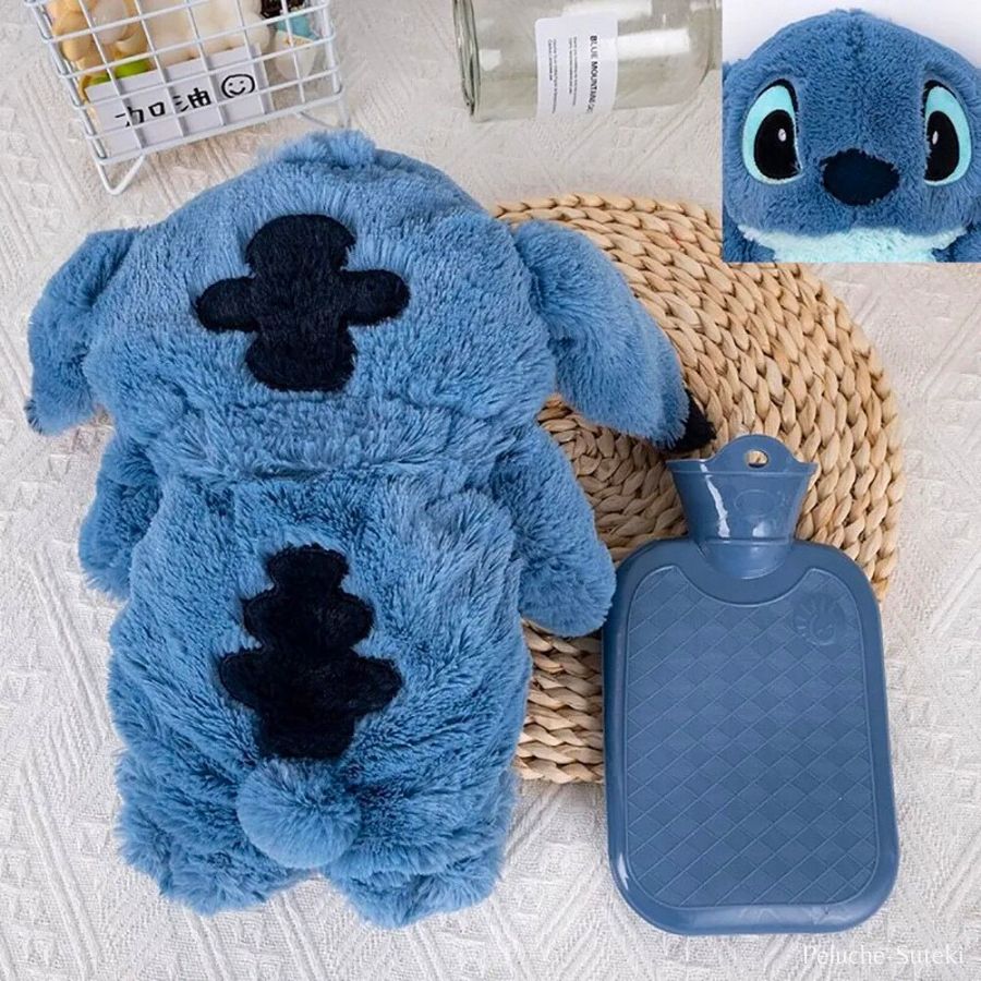 Bouillotte en Peluche Stitch Bleu – Image 6
