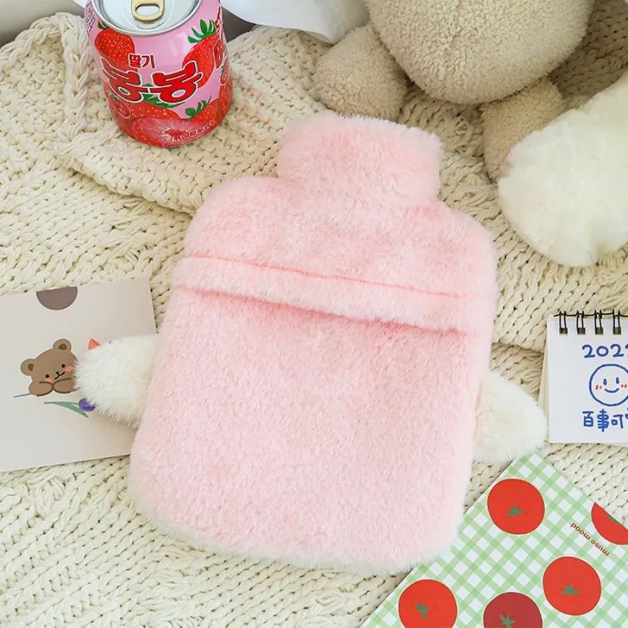 Bouillotte en Peluche Poussin Jaune – Image 6