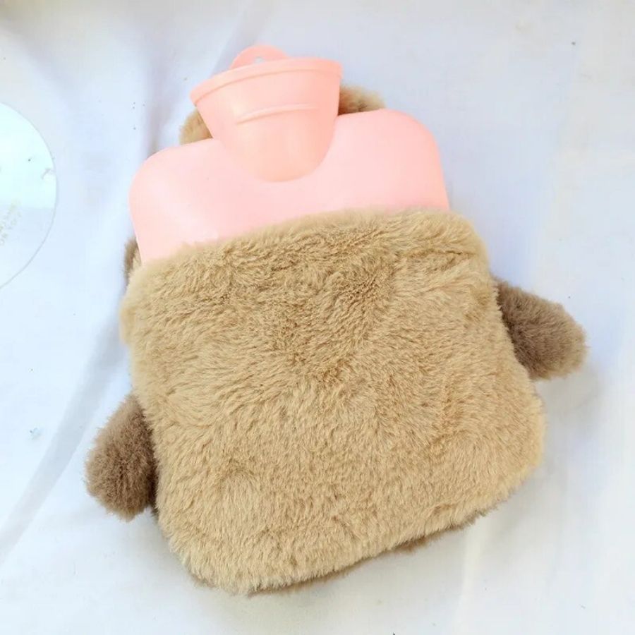 Bouillotte en Peluche Poussin Jaune – Image 12