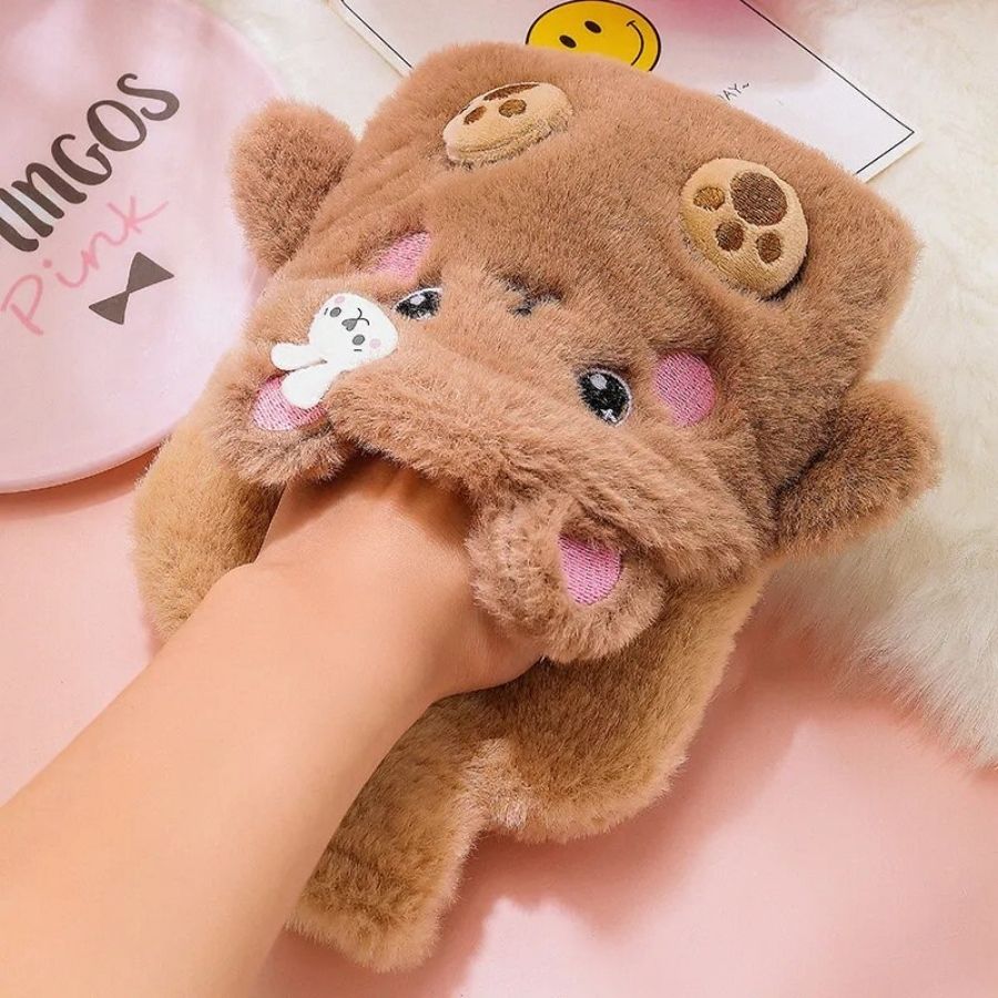 Bouillotte en Peluche Poussin Jaune – Image 10