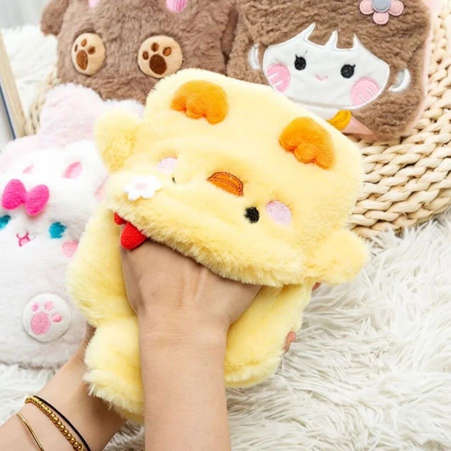 Bouillotte en Peluche Poussin Jaune – Image 9