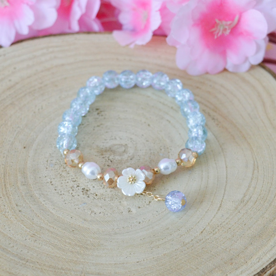 Bracelet de Perles en Fleur de Sakura – Image 6