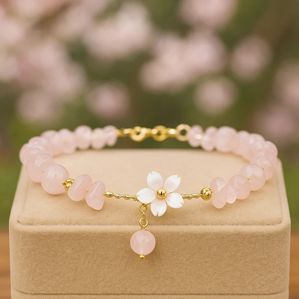 Bracelet en Pierres Sakura – Image 2
