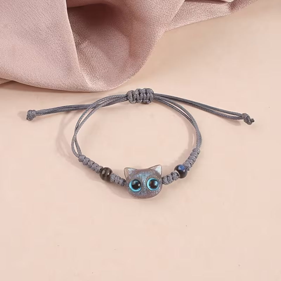 Bracelet Chat aux Gros Yeux – Image 3