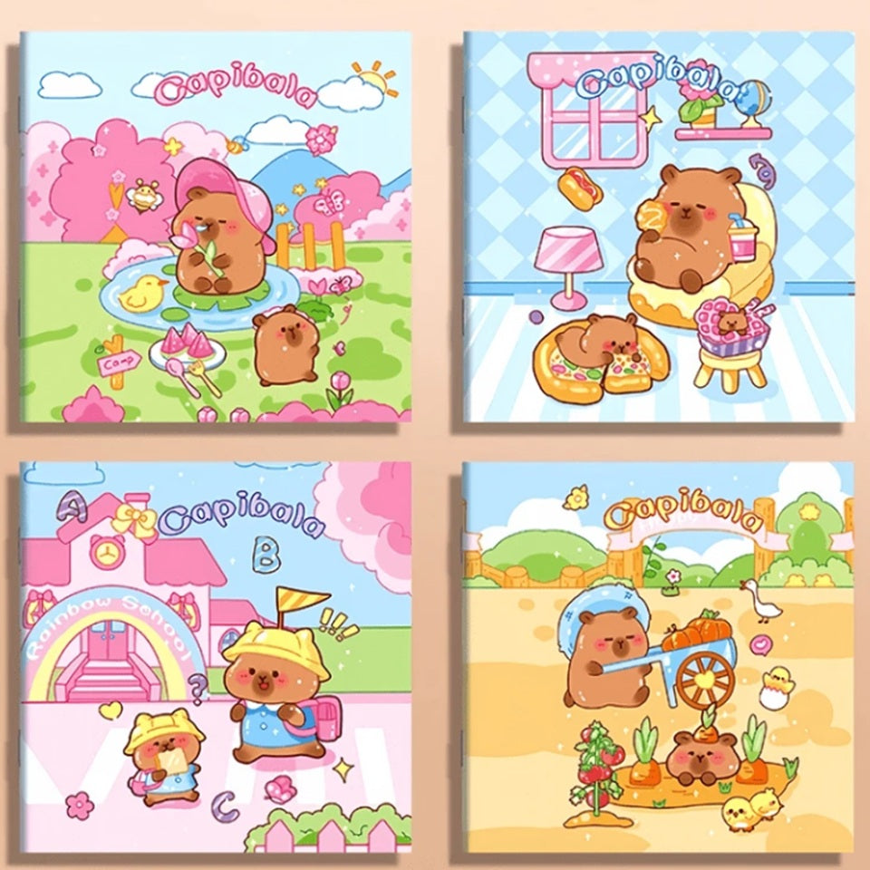 Lot Kawaii Capybara de 7 Articles Mignons – Image 6