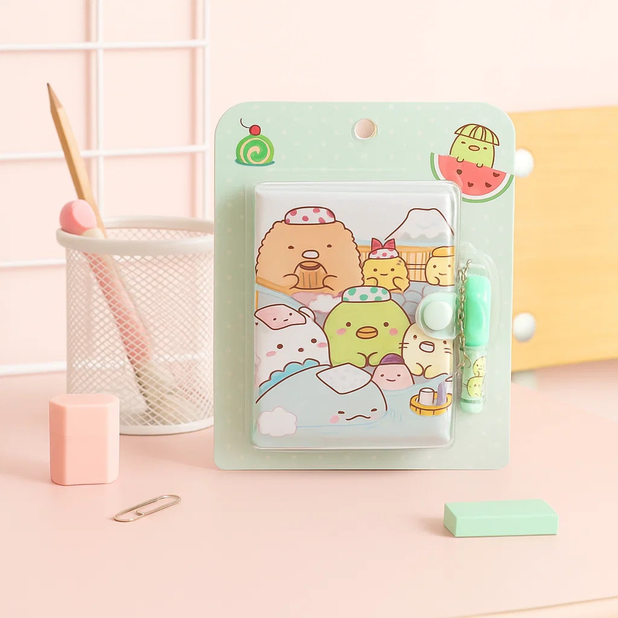 Carnet Sumikko Gurashi avec Mini Stylo – Image 2
