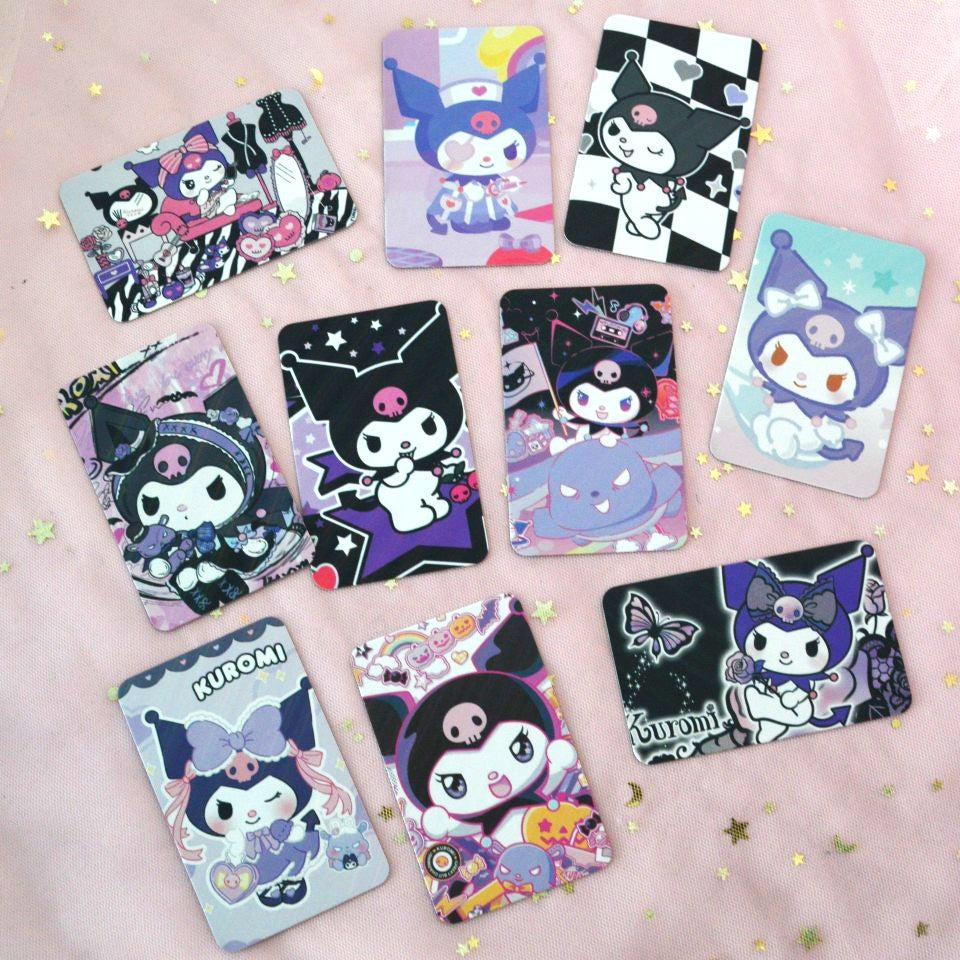 Lot de 5 Cartes Kuromi à Collectionner – Image 3