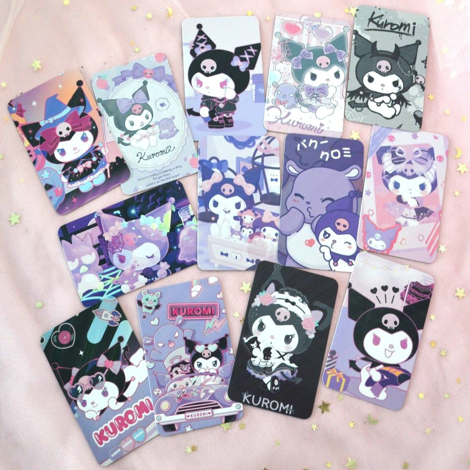 Lot de 5 Cartes Kuromi à Collectionner – Image 4