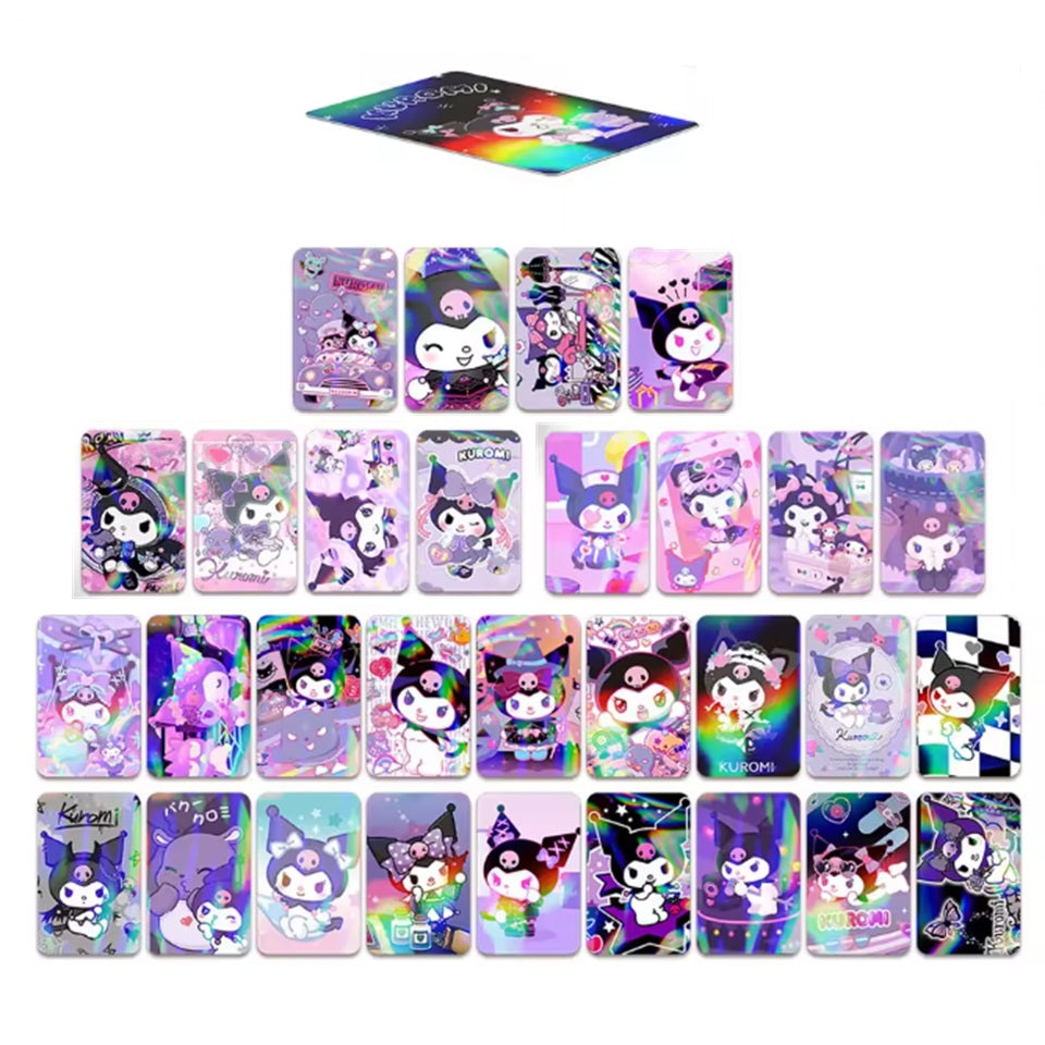Lot de 5 Cartes Kuromi à Collectionner – Image 2