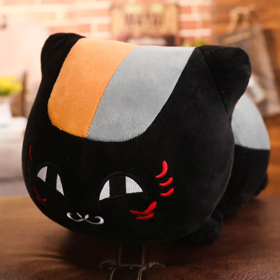 Peluche Chat Sushi Noir et Orange – Image 4