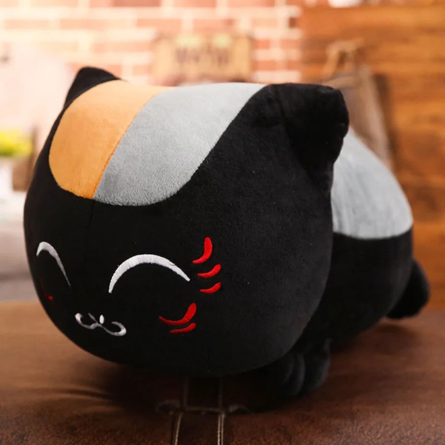 Peluche Chat Sushi Noir et Orange – Image 3