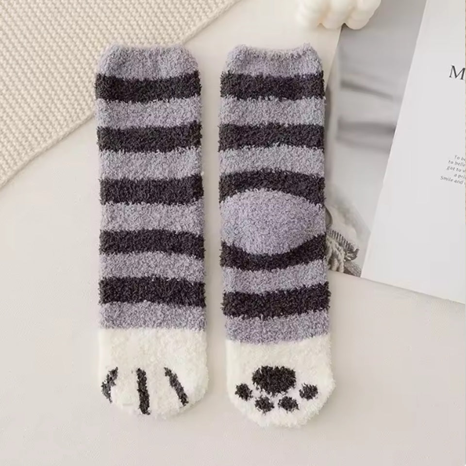 Chaussettes Pilou Motif Chat – Image 12