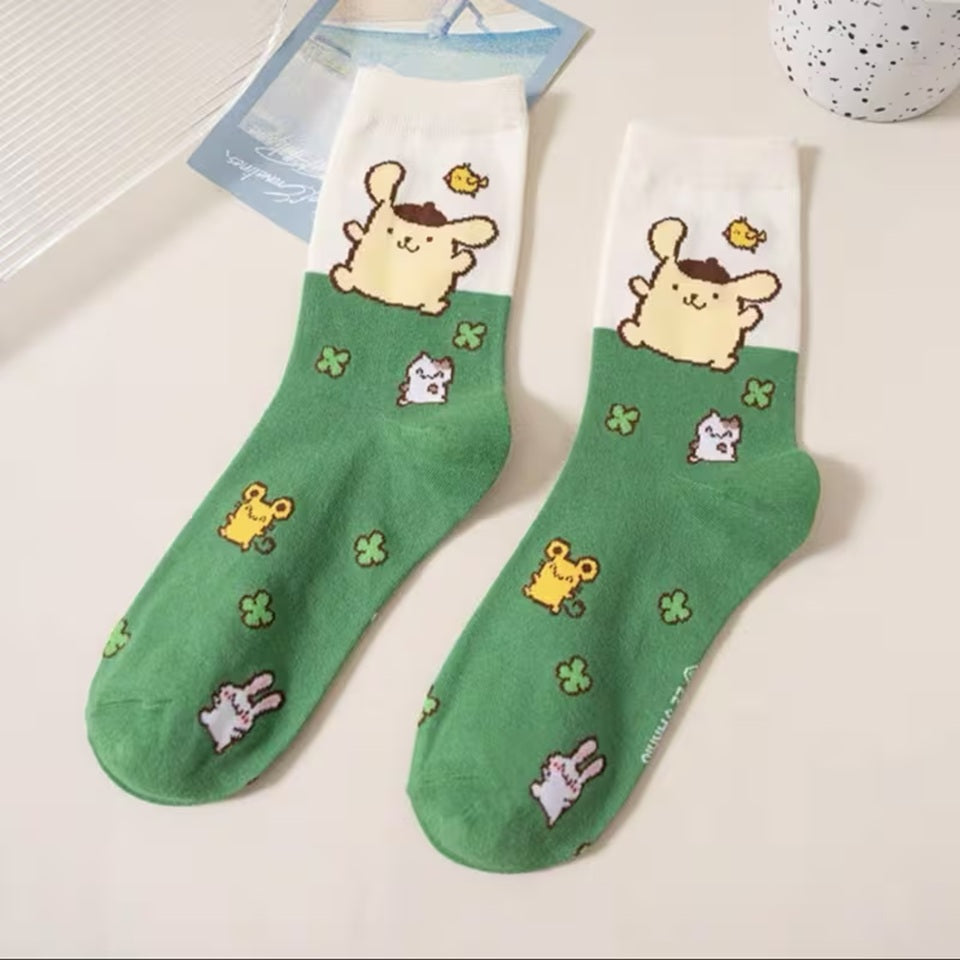 Chaussettes Cartoon Kawaii Sanrio Multicolores – Image 9