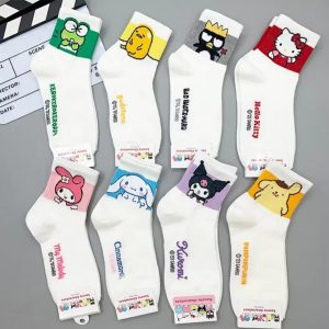 Chaussettes Blanches Sanrio Douces